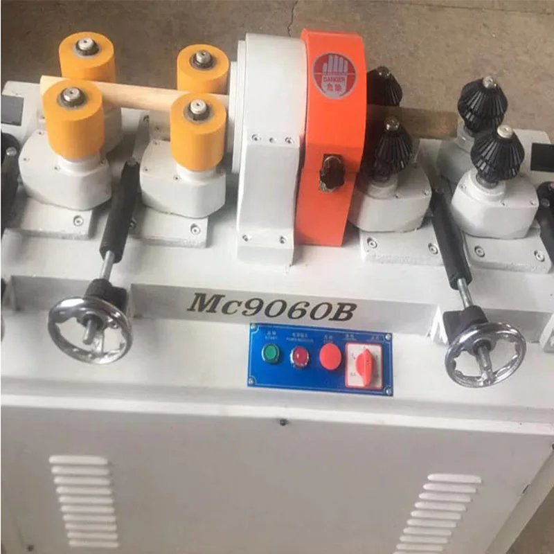 Mc9080b Double Heads Feeding Wood Rod Round Dowel Milling Machine Buy