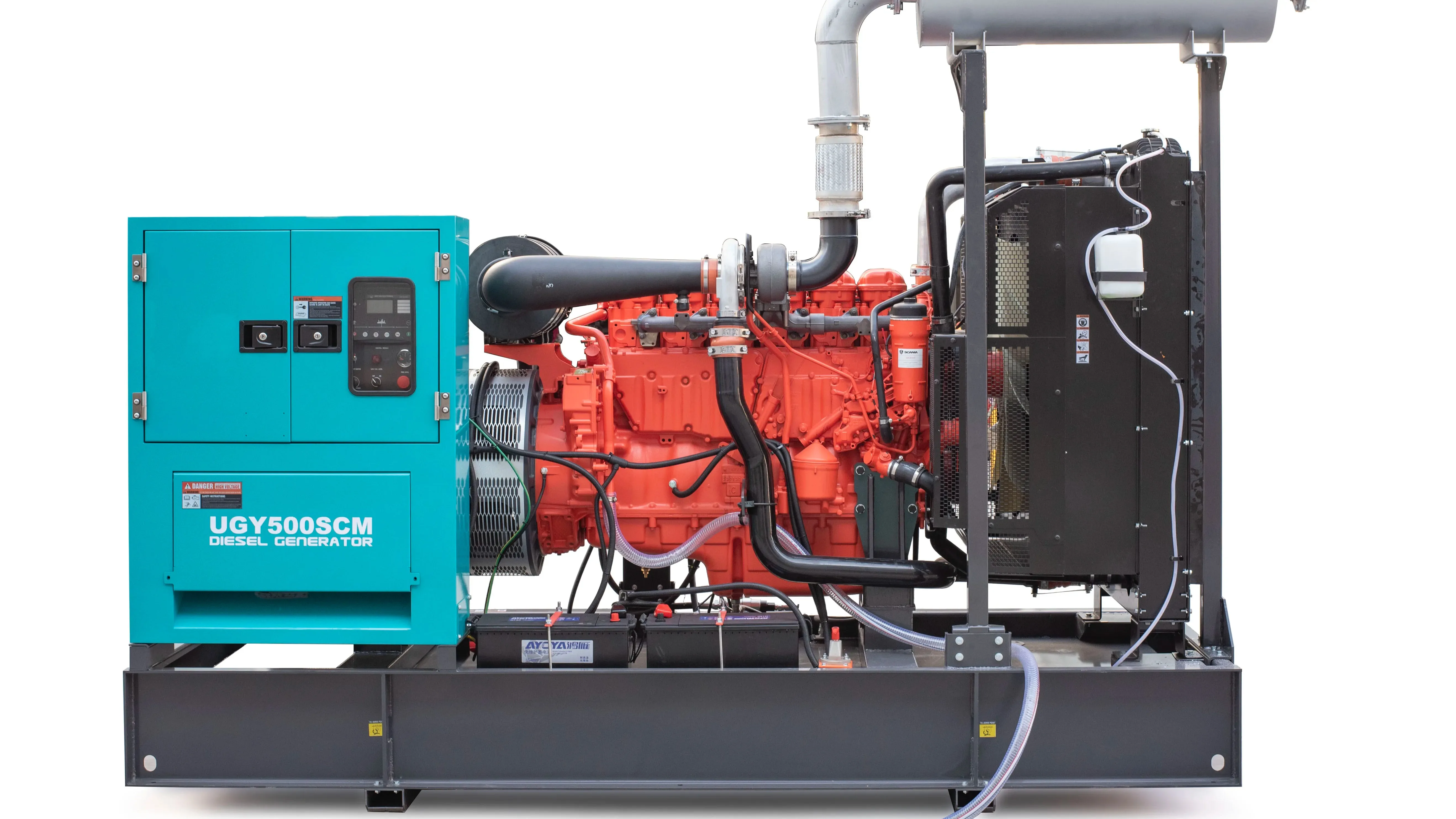 Industrial Diesel Generator Open Type Standby Power 400kva 500kva ...