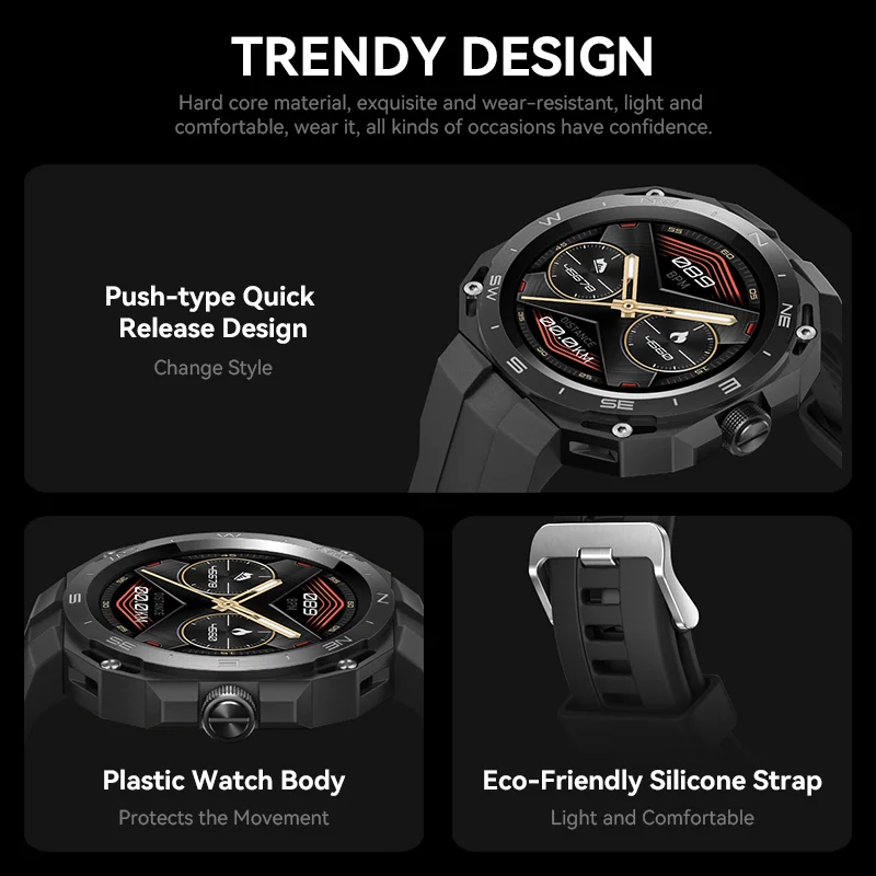 2023 Newest Design HW3 Cyber Smart Watch Intelligent Physical Fitness Steward BT Calling Wireless Charging Sports NFC BT Calling