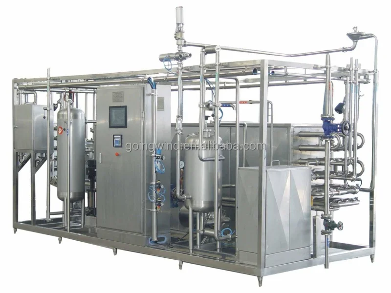 Automatic Honey Tubular Pasteurizer Auto Honey Tube in Tube Pasteurization Machine Syrup Sterilization Equipment for Sale