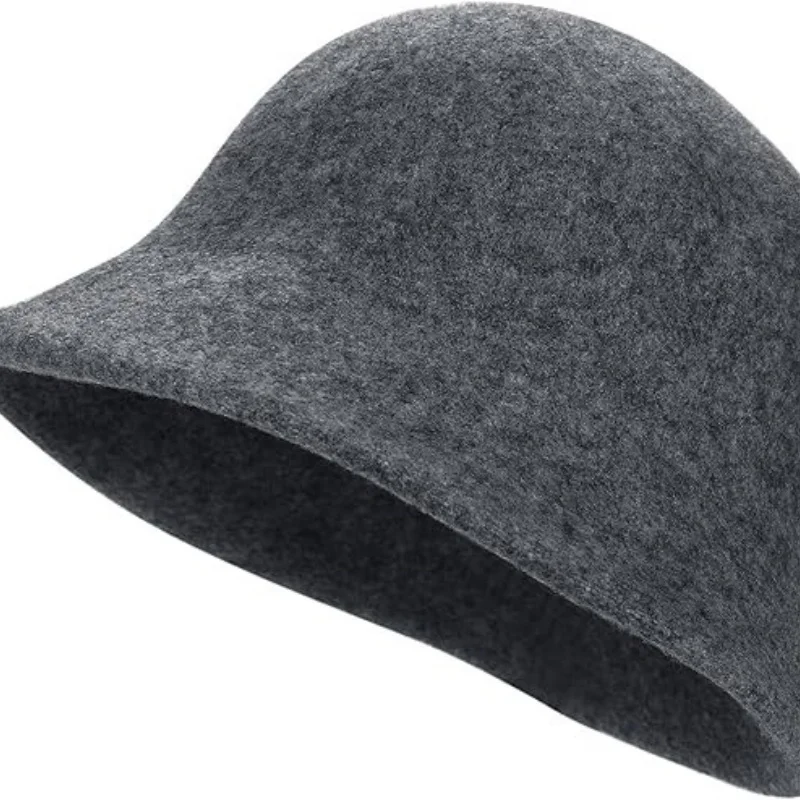 Felt Fedora Hats Multi Solid Color for Men and Women Wide Brim Jazz Party Fedora Hats