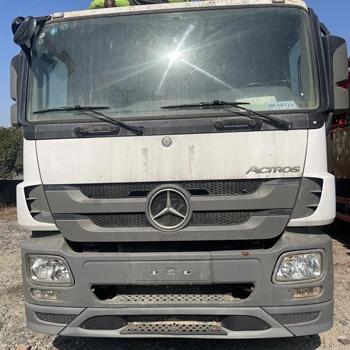 Used Zoomlion 49m Diesel Portable Concrete Pump Truck Good Price Construction Machinery with Tall Buildings Core Engine Motor