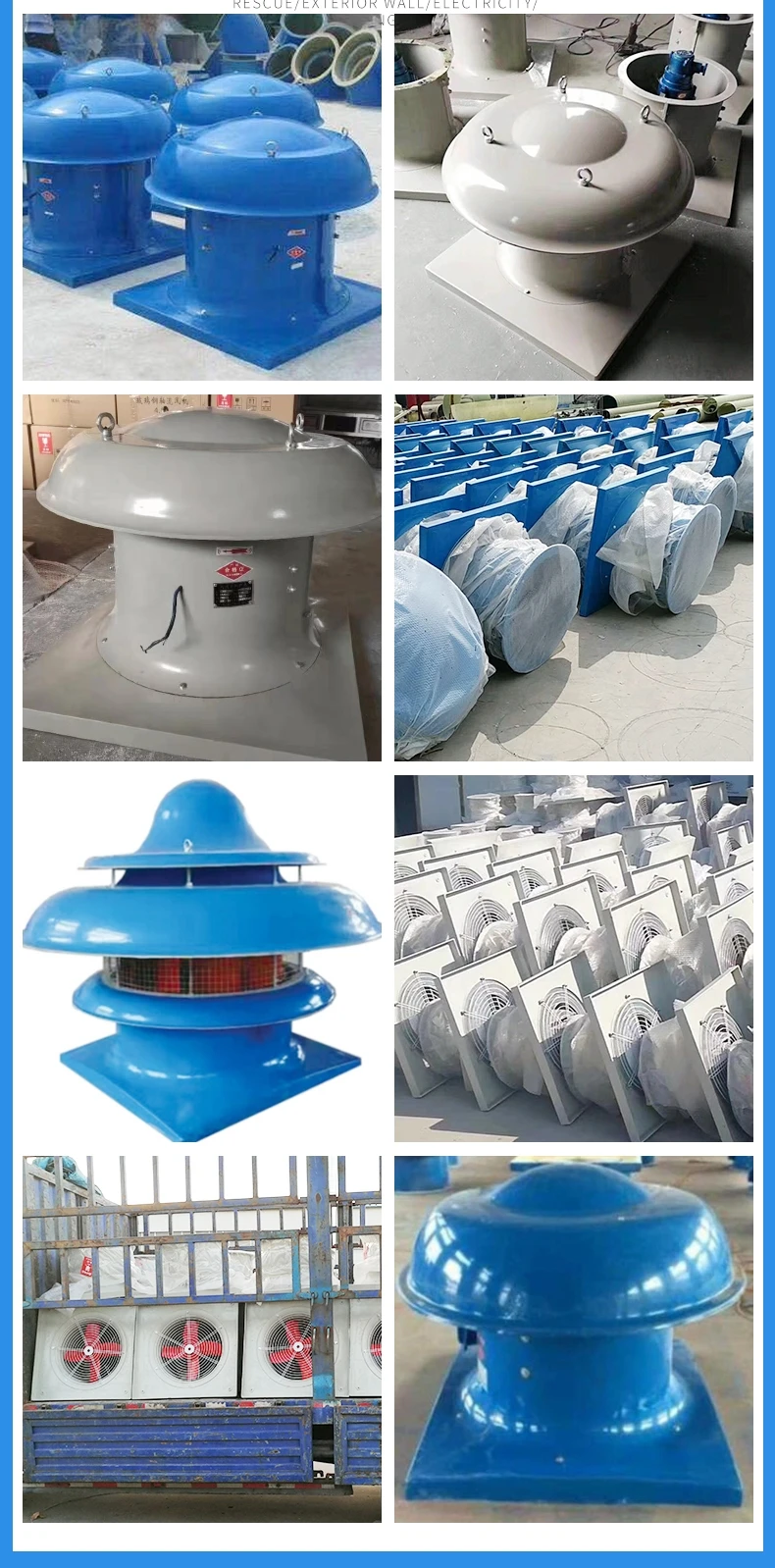 Air Extractor, Axial, Roof - detail 18