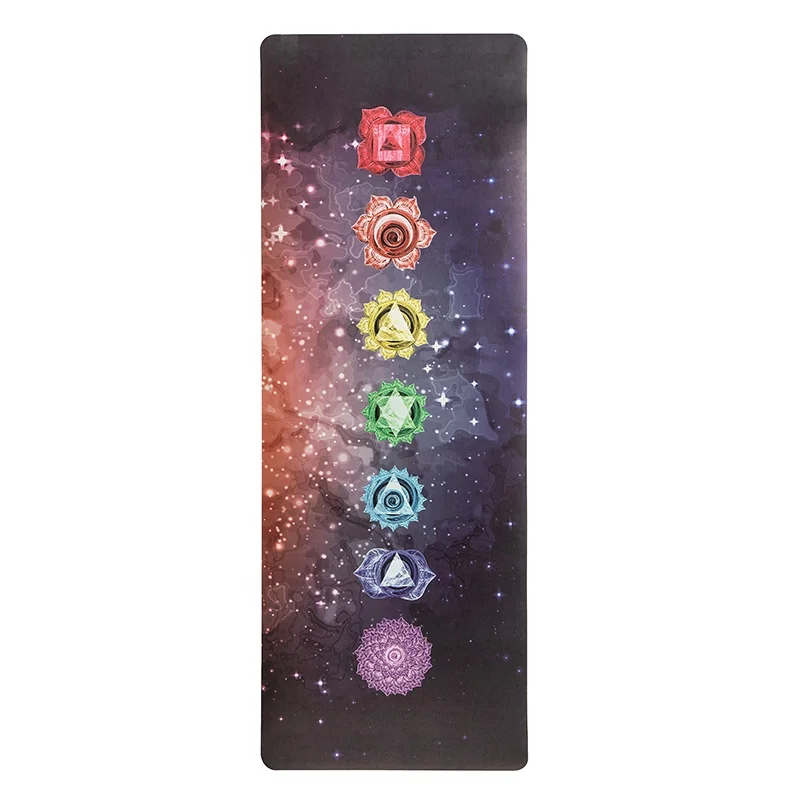
 Eco-Friendly Natural Rubber Pu Yoga Mat  
