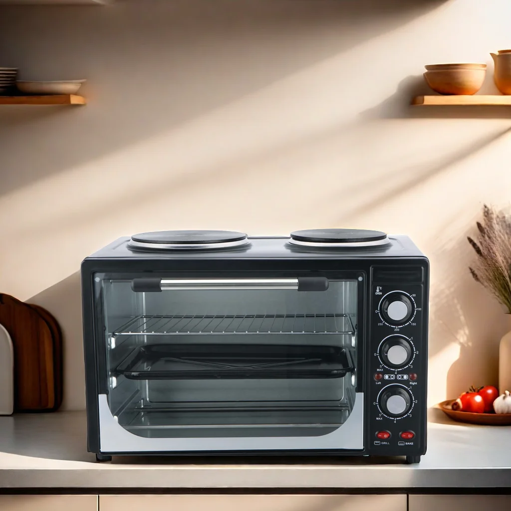 YQ-30L-1 New Arrival Home Appliance Mechanical Timer Control Electric Double Deck Electric Bread Oven