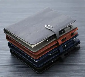 Magnetic A5 Buckle Business Notebook for Student Meeting Record Keeping