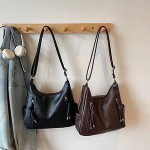 Simple and Fashionable Large Capacity Women's Shoulder Bag Luxury Handbag Top Quality Crossbody -single Shoulder Bag