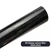 9D 9D Brillant En Fiber De Carbone Noir Argent