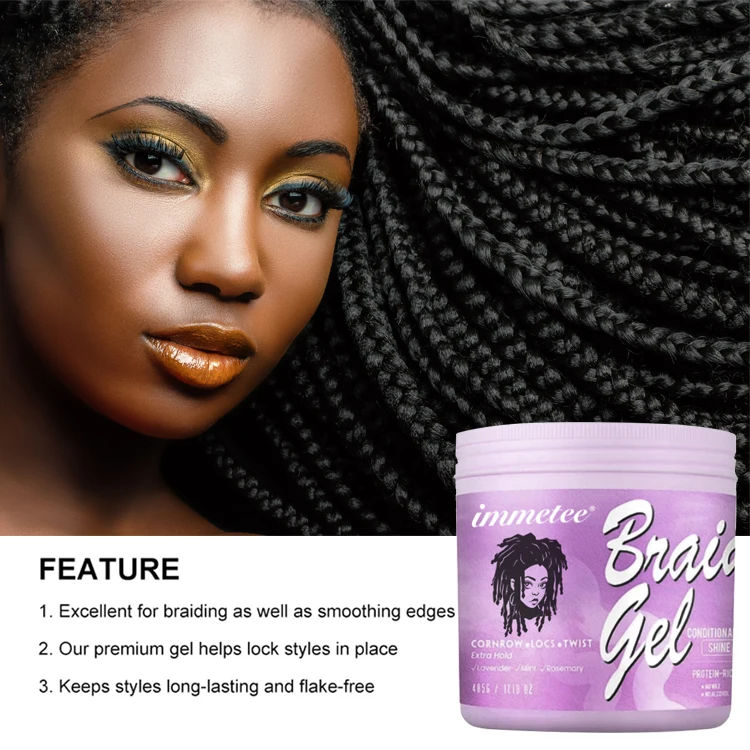 Oem/odm Braiding Gel Edge Control Maximum Extra Hold Hair Styling Lock ...