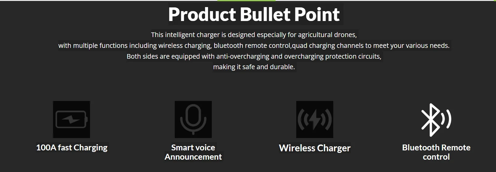 2024 UD3 industry intelligent Fast charger 12-14S smart battery quad channels charger for agriculture sprayer manufacture