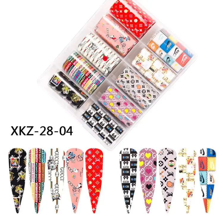 10PCS Louis Vuitton Nail Charms Multicolor 02