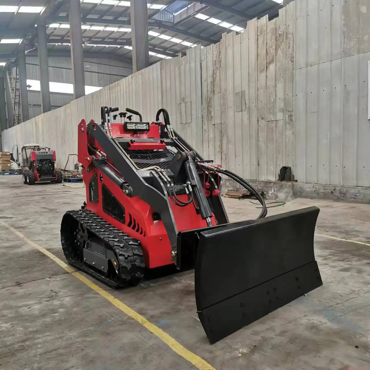 Multifunctional Mini Skid Steer Loader/mini Loader With Attachments ...