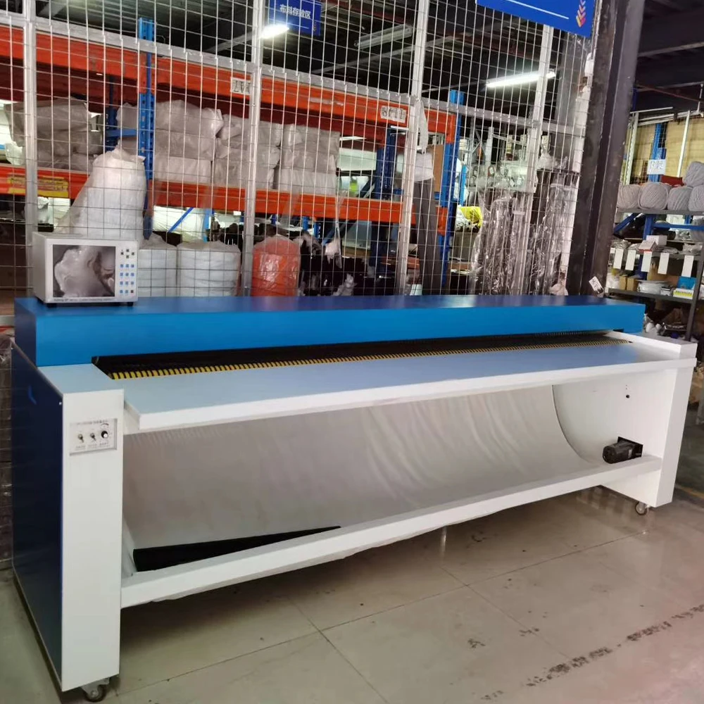 Vertical Industrial Leather Production Machinery Computer Leather Measuring Machine