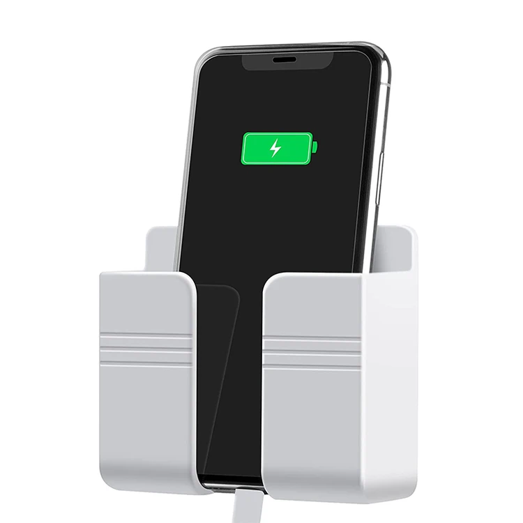 Portable Plastic Charging Phone Stand Multi Purpose Wall Mount