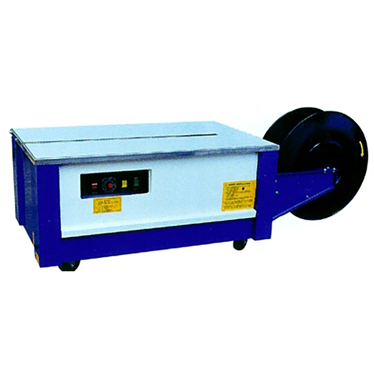 semi automatic high table strapping machine with e