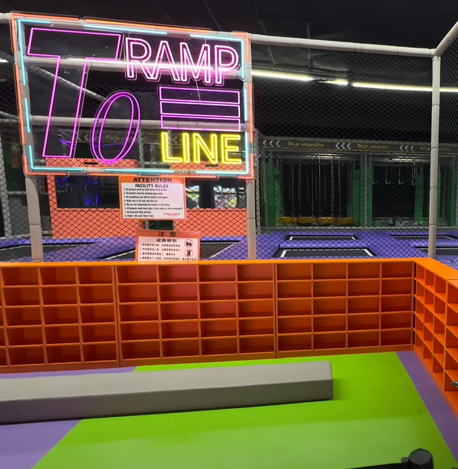 Commercial Family Sport Center Ticket Manage Sysetm Adventure Park Kids Indoor Playground Trampoline Park