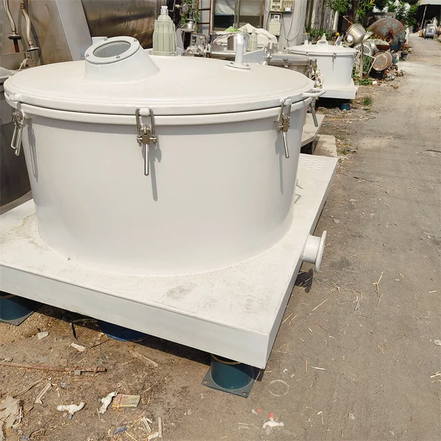Solid-liquid separation equipment lined with plastic plate centrifuge, automated separation equipment