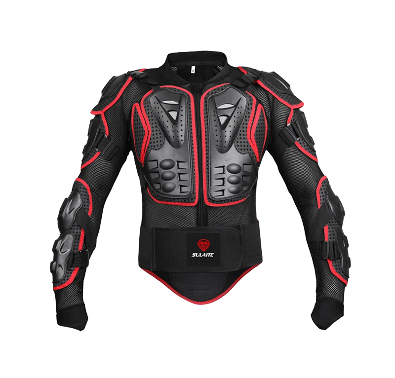 Full Body Riding Spine Chest Protection EVA Pad Protective PE Shell Motorcycle Biker Jacket Biker armor Vest