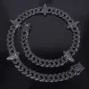pantera nera-gunmetal nero con diamanti neri