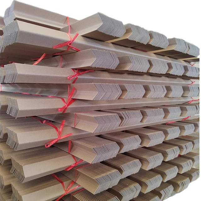high strength Kraft paper edge protector factory direct sale paper corner protector
