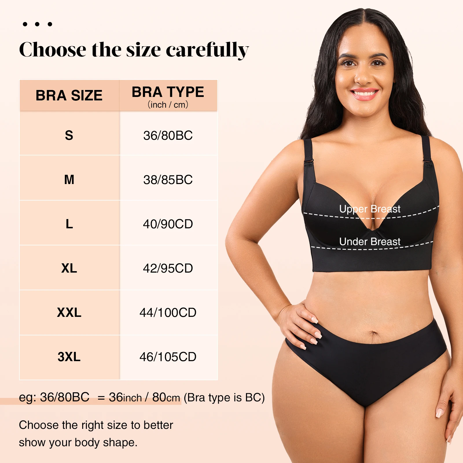 Buy China Wholesale Best Push Up Deep Cup Bra With Shapewear Incorporated  Hide Back Side Fat Sculpting Uplift Bra Seamless Body Shaper Bra &  Compression Bra Bra With Shapewear Incorporated $2.5