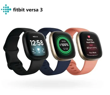 Smart Watch Straps For fitbit versa 3 smartwatch For Men Women Sport Fitness Watch Tracker Sleep Tracking