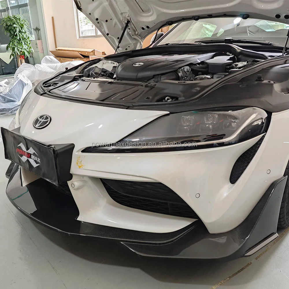 Carbon Fiber Cfa Style Front Bumper Lip For Supra A90 A91 Mk5 2019