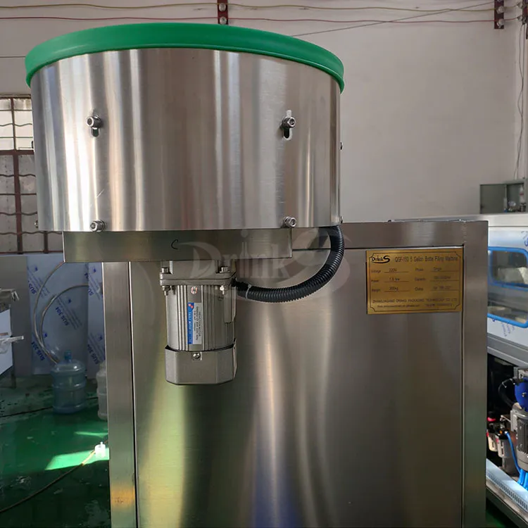 100 BPH Automatic 5 Gallon Barrel Mineral Drinking Water 20 Liter Bottle Filling Machine
