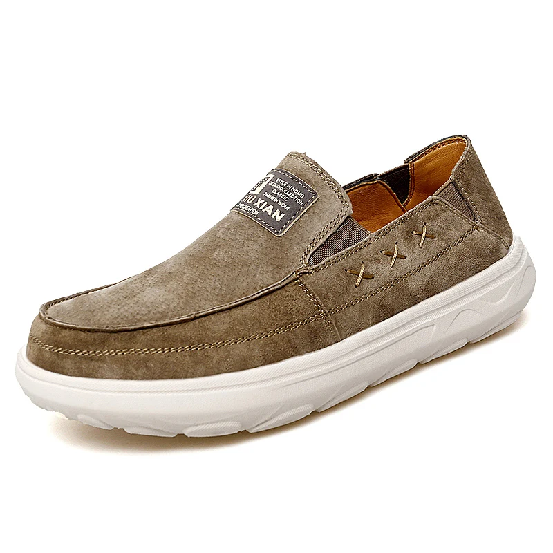 In Ready Stock Hand Made Sewing Large Size Genuine Leather Upper