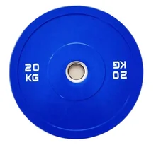 Eako sports logo printing 50mm gym colored rubber plate for training