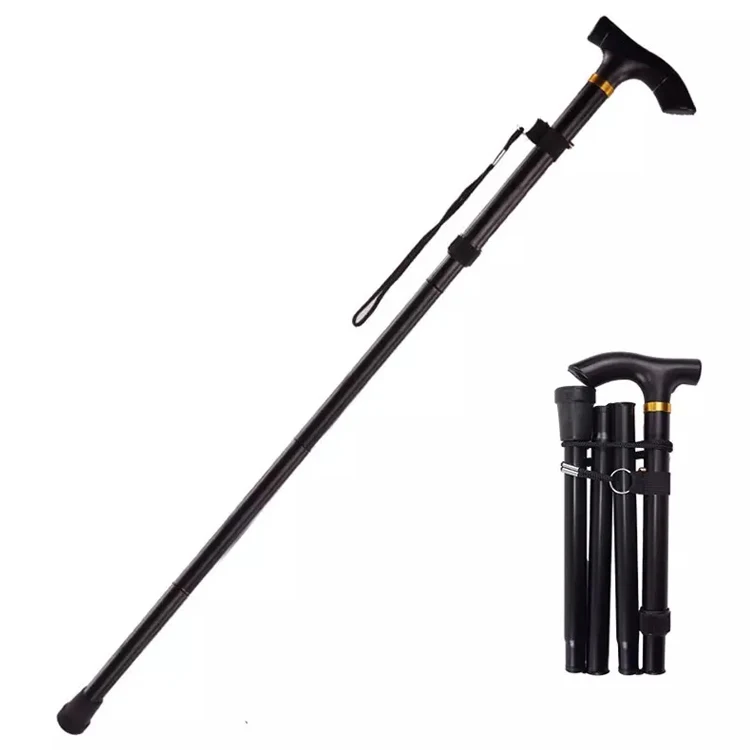 Folding Cane with Ergonomic Handle