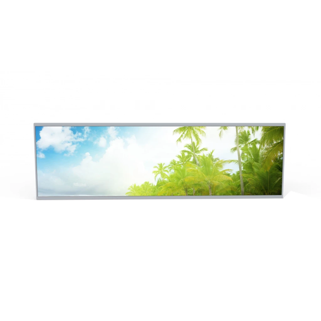 AUO 37 inch 700 nits 1920*540 72% NTSC Stretched Bar Display P370IVN02.2 P370IVN02.0 ≥3:1 Stretched Bar LCD Display