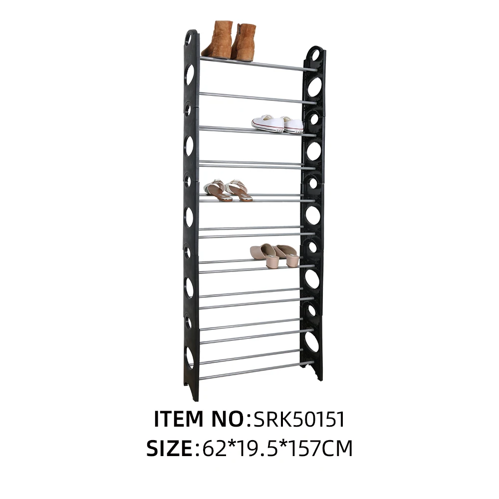 Hotselling 4 Tier Shoe Shelves Easy To Assemble Shoe Shelf Organizer