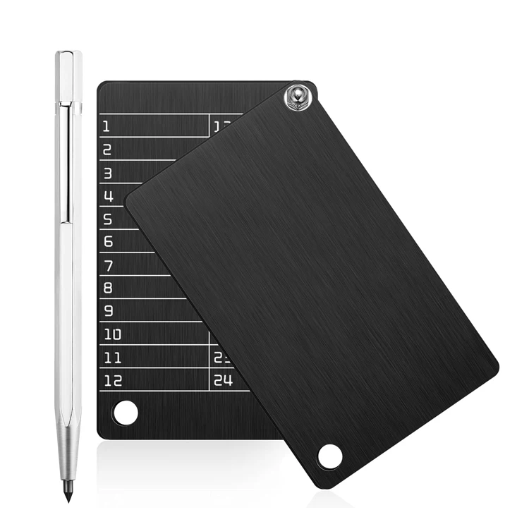 Custom Crypto Hardware Wallet Backup Plate Crypto Currency Wallet Metal Password Wallet Stainless Steel Seed Phrase Storage