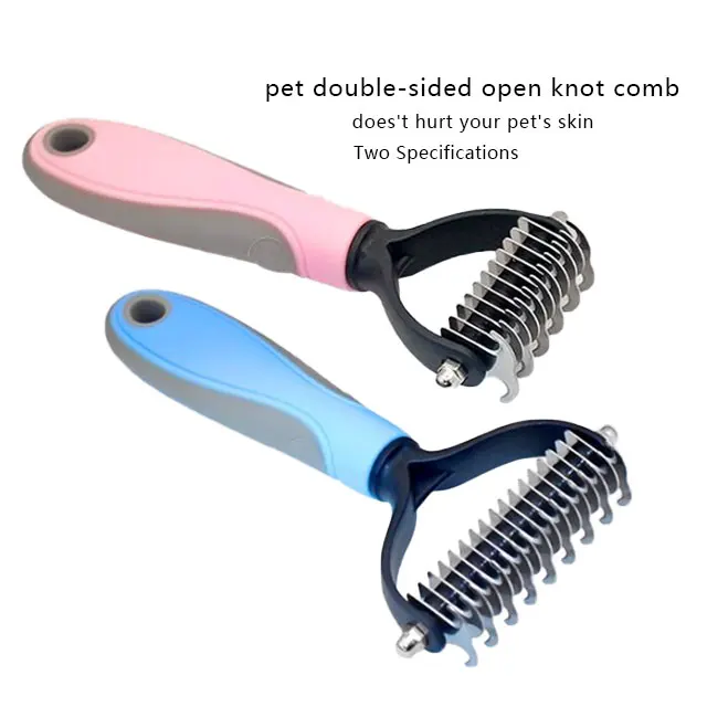 Hot-Selling Cat and Dog Hair Comb Customizable Logo Pet Hair Comb