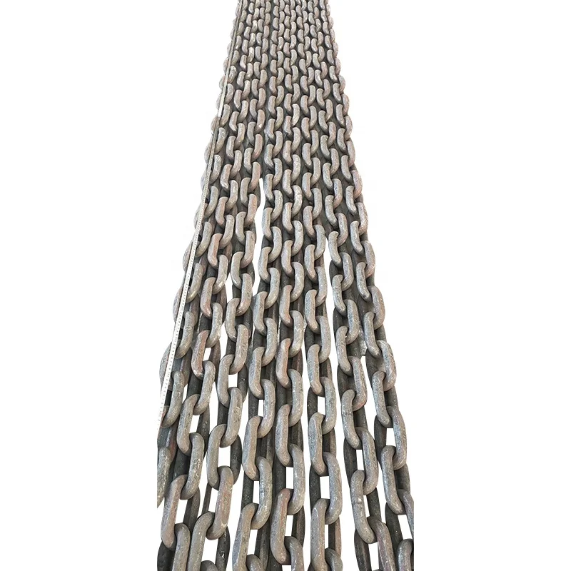 Din 22252 Flat Type Mining Round Steel Link Chain