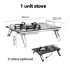 1 unit stove