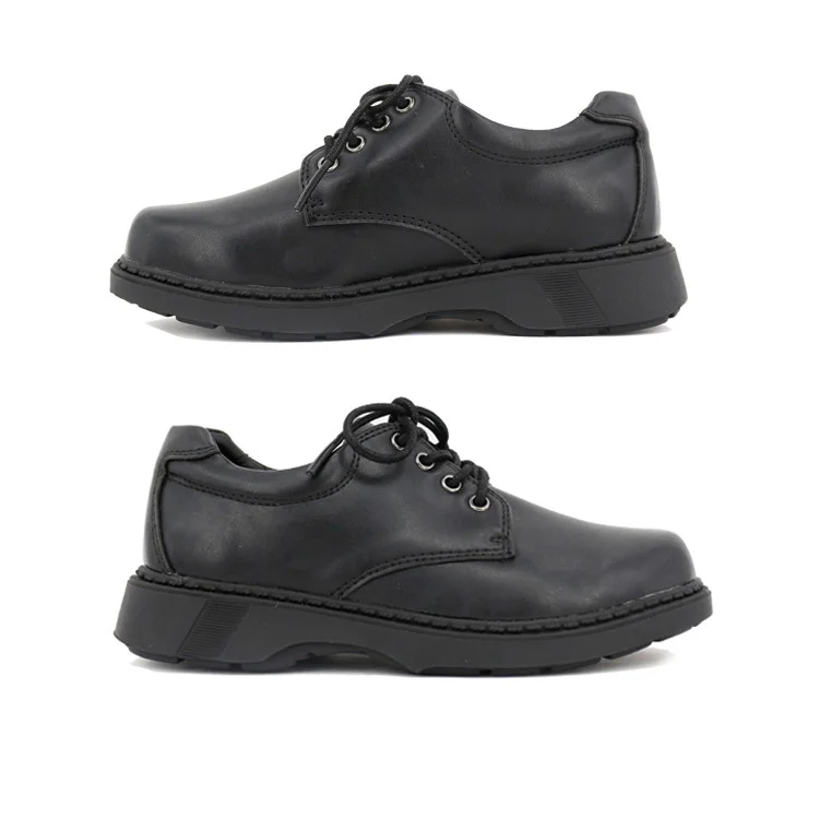 Zapatos escolares a granel para niños, calzado escolar de cuero