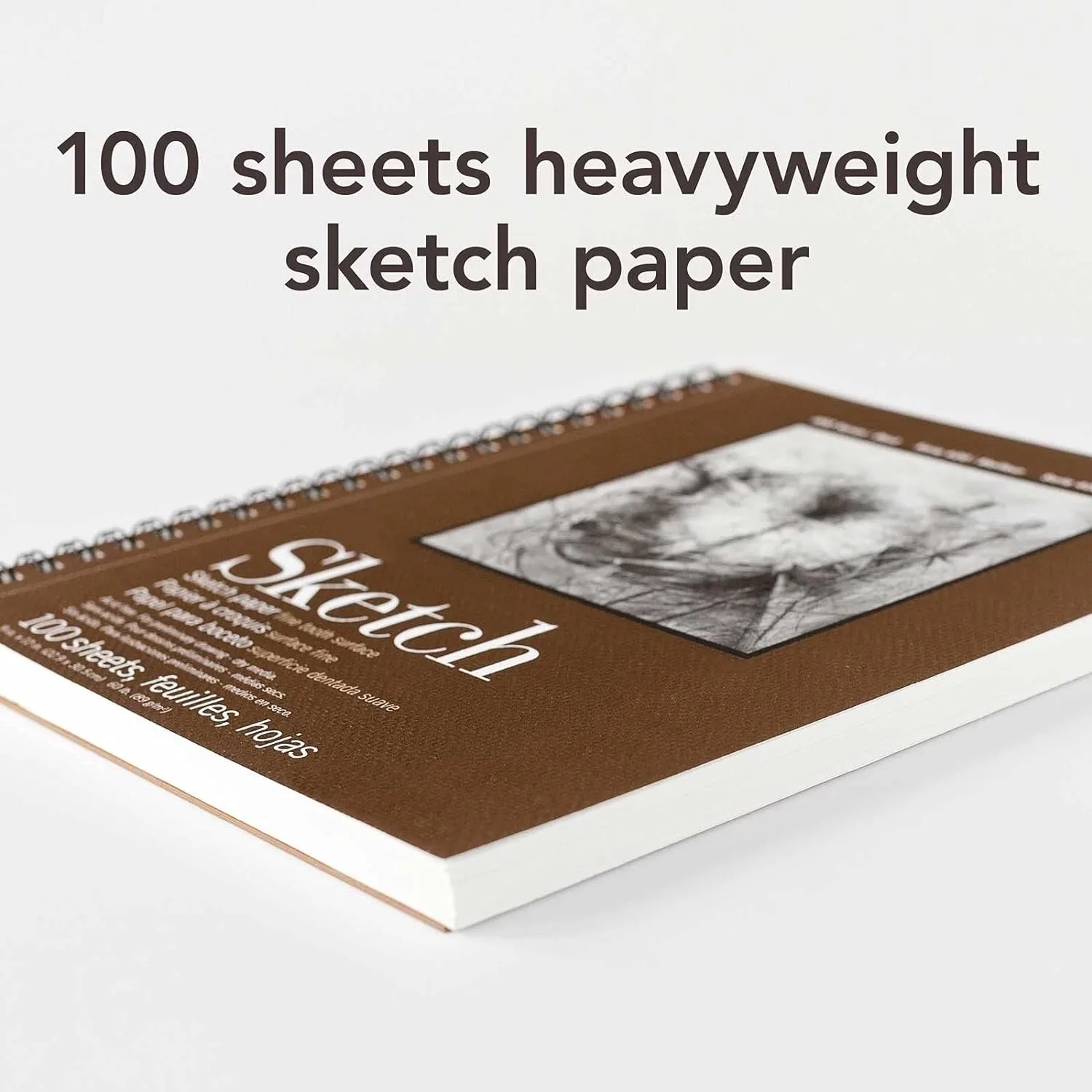 product hight quality custom printing 180gsm thick paper sketch pad spiral binding artist sketch book for kids adults288-23