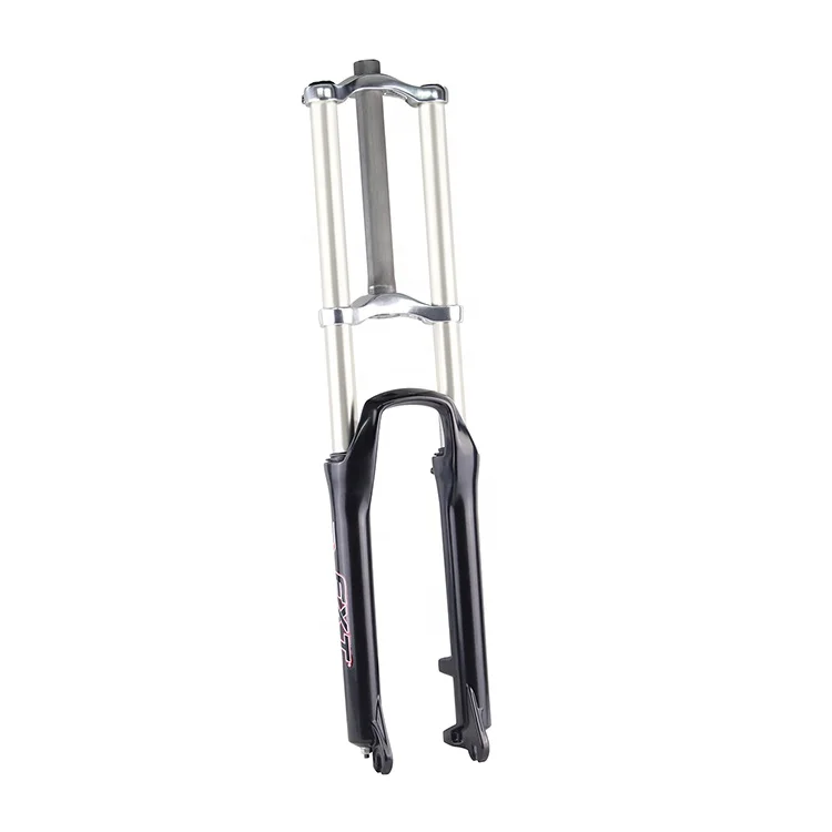 Double Crown Triple Tree Bike Fork - Ideal for Mountain Bikes