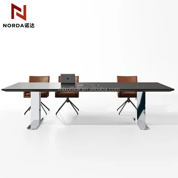 Manufacturer Supply Conference Table Large Office Convertible Extendable Wooden Modular Meeting Room Desk Furniture