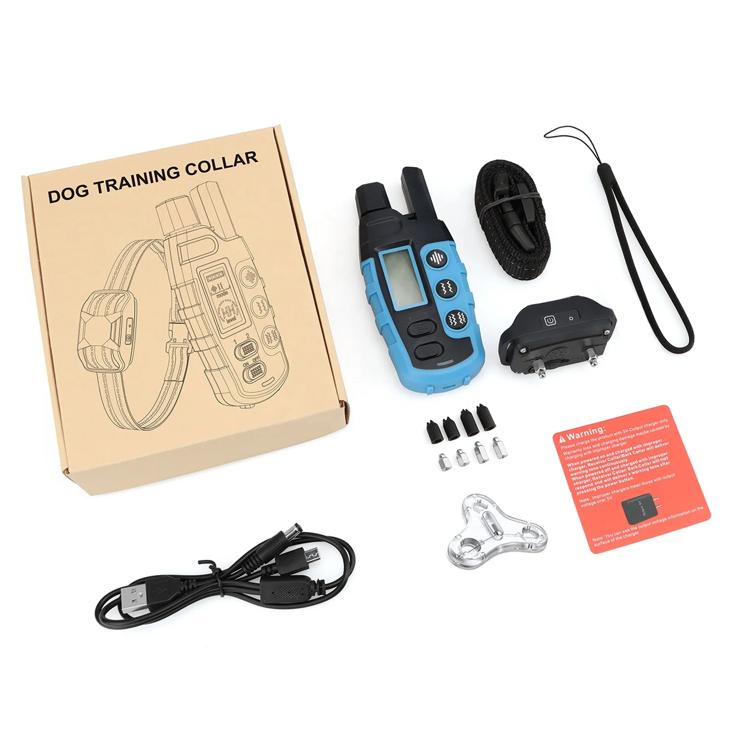 Factory Producing Dog Training Collar Humane No Shock Electric Training Collars High End Training Collar Dog IP67 3608FT Range