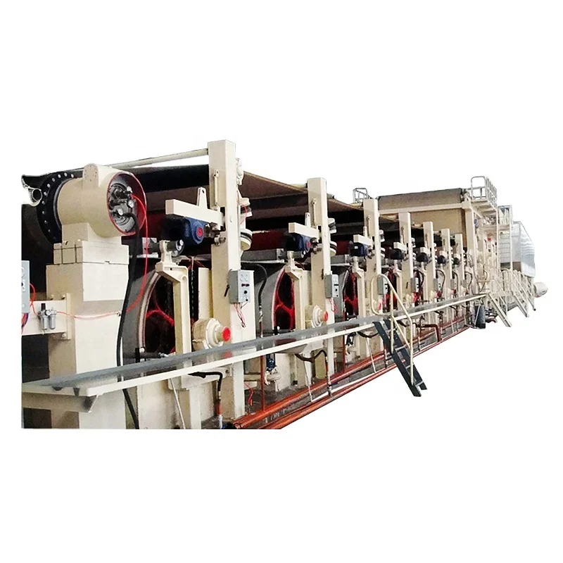 Brown Craft Paper Roll Making Machine 3200MM Twin Wires Multi-dryer Kraft Paper Machine