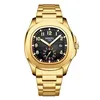 1 gold black - stainless steel strap