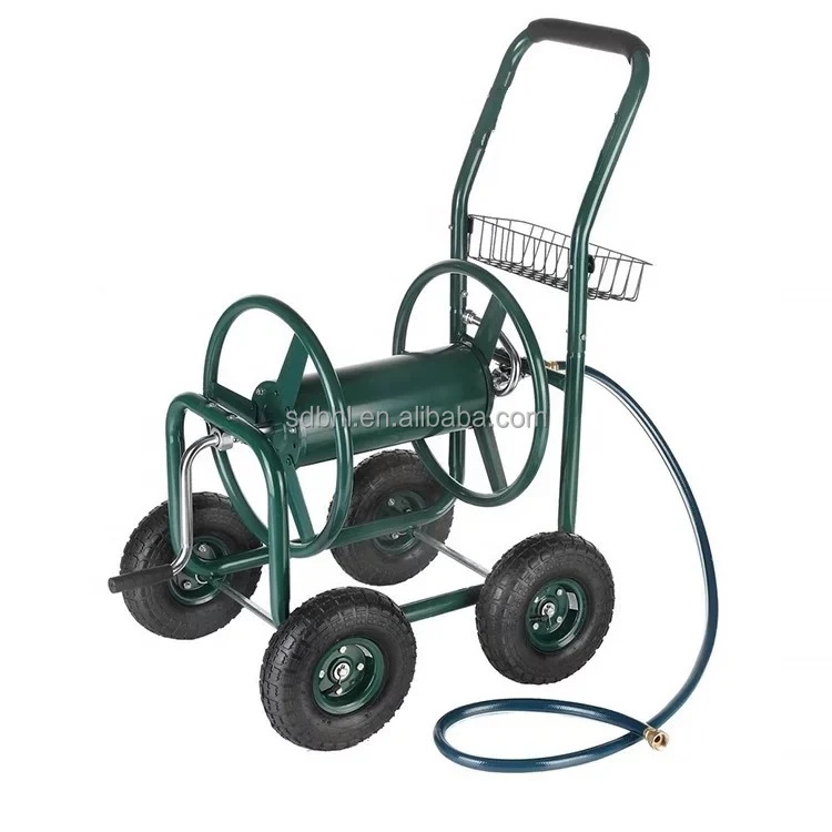 garden watering hose reel cart garden
