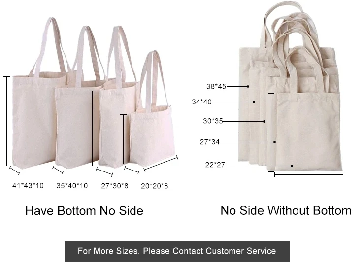 Wholesale Eco-Friendly Large Capacity Cotton Tote Bag Custom Logo Printing on Plain Canvas for Women Personalized Shopping Bag details