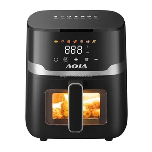 AOJA  Large 8L Stainless Steel Electric Air Fryer Modern Multi-Function Potato Chip Machine Customizable for Household Use