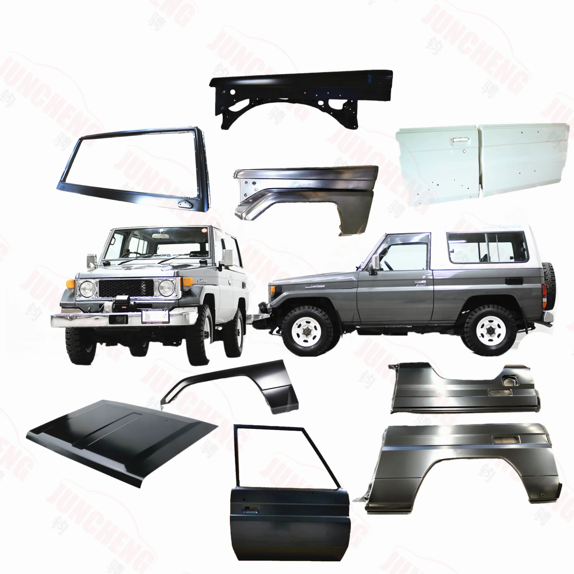 ランクル70 サイド　リア　クオーターカバー 5月末入荷】LAND CRUISER 70専用 リアゲートカバー | CARSTYLE