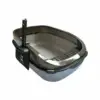 Gris espesado - Caja de arena para gatos a prueba de salpicaduras