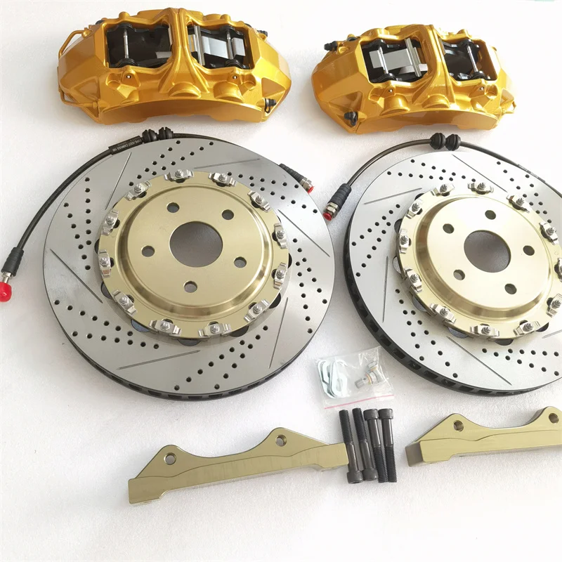 High Performance 6 Pot Brake Caliper Kit for Golf 2014 Audi TT Mk2 S3 A4S5 B8 A6 C7 C8 Q5 Q7 Audi S5 Toyota